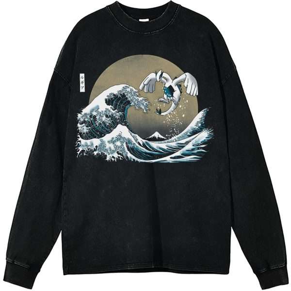 Lugia Long Sleeve, Pokemon Long Sleeve, Anime Long Sleeve, Vintage Long Sleeve Tee
