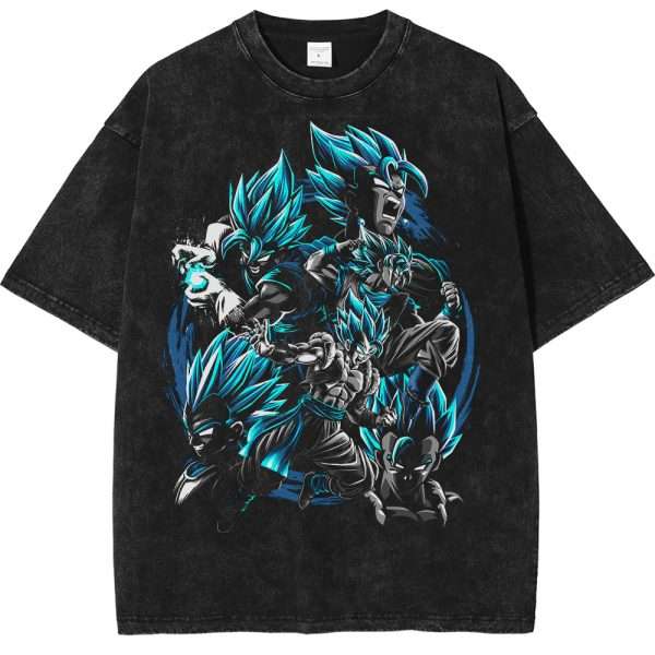 Gogeta Shirt, Dragon Ball Z Shirt, Anime Shirt,  Vintage Tee