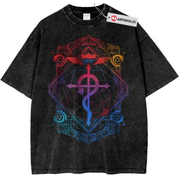Fullmetal Alchemist Shirt, Anime Shirt, Vintage Tee
