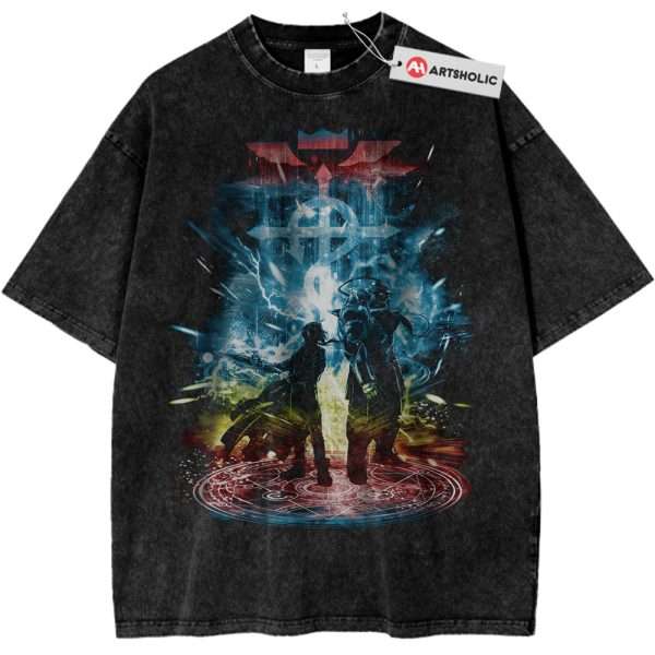 Fullmetal Alchemist Shirt, Anime Shirt, Vintage Tee