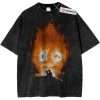 Calcifer Shirt, Howl's Moving Castle Shirt, Studio Ghibli Shirt, Anime Shirt, Vintage T-Shirt