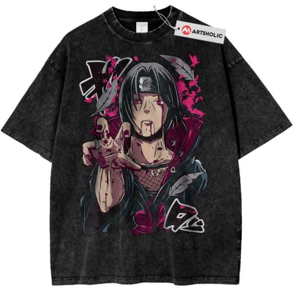 Itachi Uchiha Shirt, Naruto Shirt, Anime Shirt, Vintage Tee