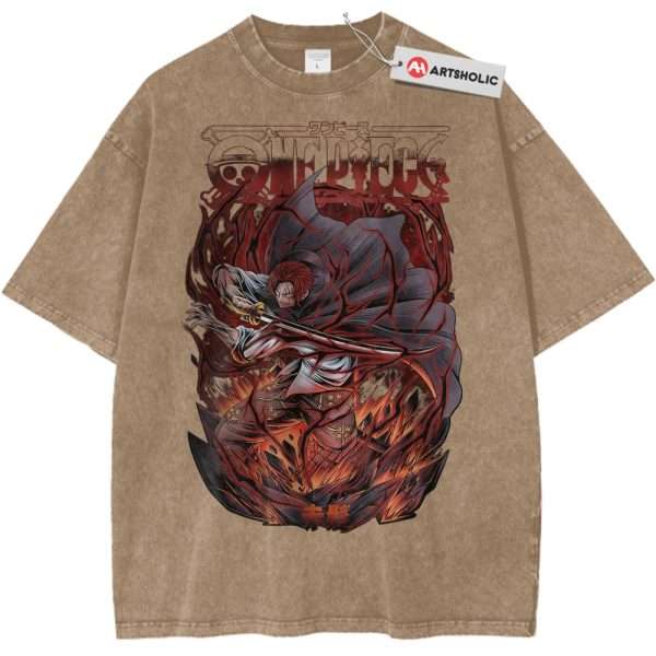 Shanks Shirt, One Piece Shirt, Anime Shirt, Vintage Tee