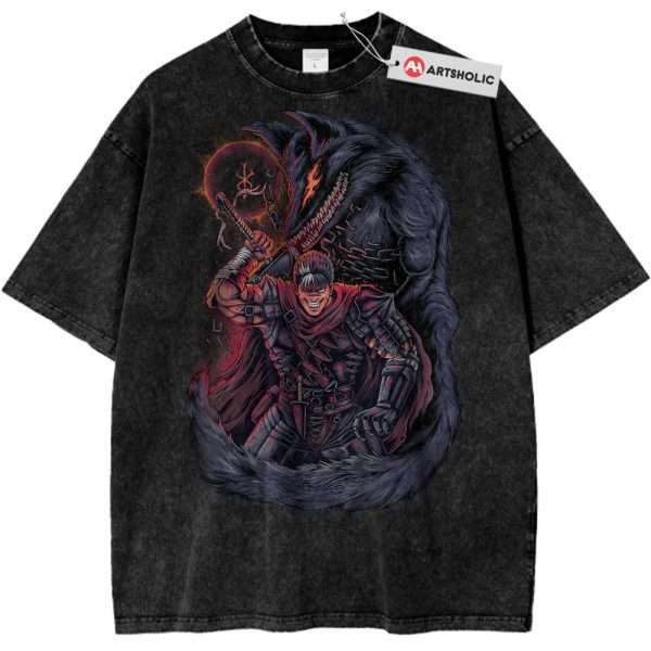 Guts Shirt, Berserk Shirt, Anime Shirt, Vintage Tee