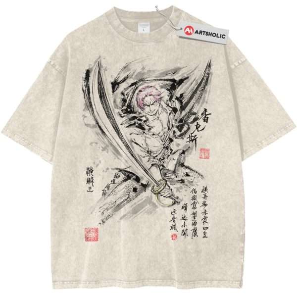 Shanks Shirt, One Piece Shirt, Anime Shirt, Vintage Tee
