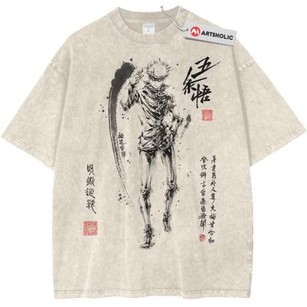 Satoru Gojo Shirt, Jujutsu Kaisen Shirt, Anime Shirt, Vintage Tee