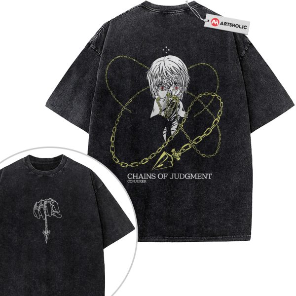 Kurapika Shirt, Hunter x Hunter Shirt, HxH Shirt, Anime Shirt, Vintage T-Shirt 2-Sided