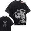 Tengen Uzui Shirt, Demon Slayer Shirt, Anime Shirt, Vintage T-Shirt 2-Sided