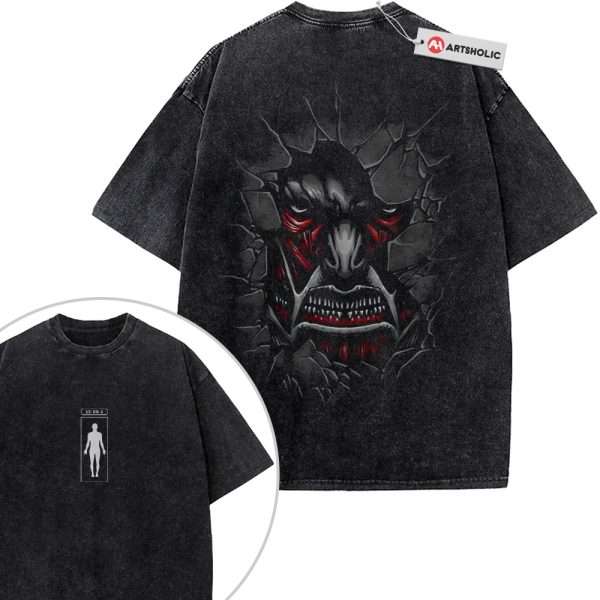 Colossal Titan Shirt, Attack on Titan Shirt, AOT Shirt, Anime Shirt, Vintage T-Shirt 2-Sided