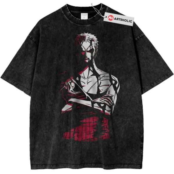 Roronoa Zoro Shirt, One Piece Shirt, Anime Shirt, Vintage Tee