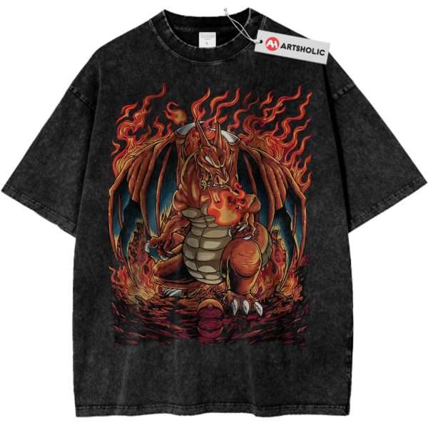 Charizard Shirt, Pokemon Shirt, Anime Shirt, Vintage T-Shirt