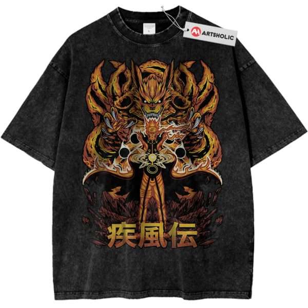 Kurama Shirt, Naruto Uzumaki Shirt, Anime Shirt, Vintage T-Shirt