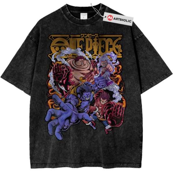 Monkey D Luffy Shirt, One Piece Shirt, Anime Shirt, Vintage Tee