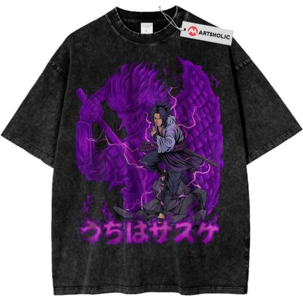 Sasuke Uchiha Shirt, Naruto Shirt, Anime Shirt, Vintage Tee