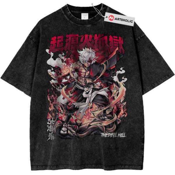 Gabimaru Shirt, Hell’s Paradise Shirt, Anime Shirt, Vintage T-Shirt