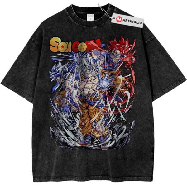 Son Goku Shirt, Dragon Ball Z Shirt, DBZ Shirt, Anime Shirt, Vintage Tee