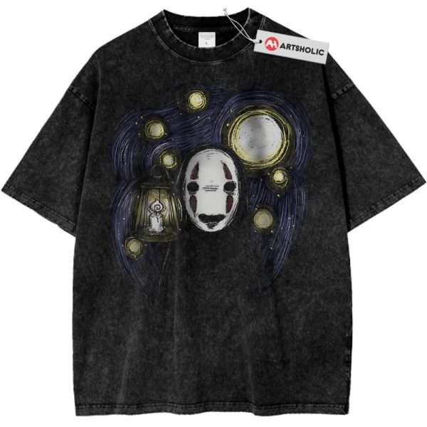 No Face Shirt, Spirited Away Shirt, Studio Ghibli Shirt, Anime Shirt, Vintage Tee