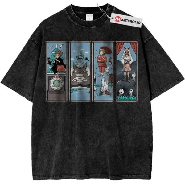Studio Ghibli Shirt, Anime Shirt, Vintage T-Shirt