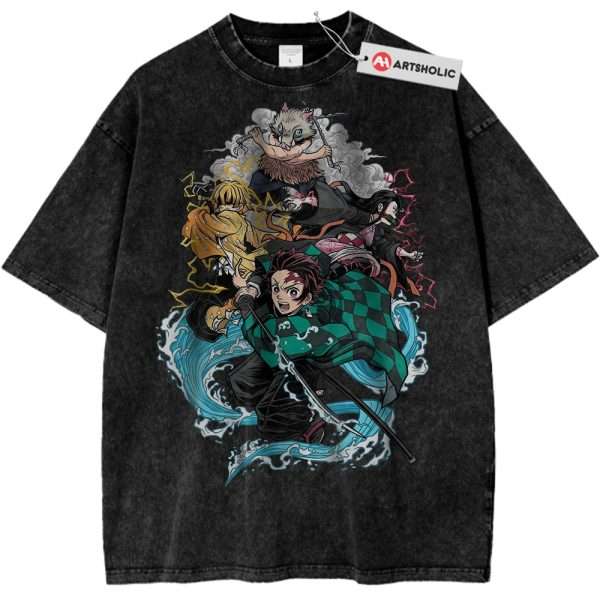 Demon Slayer Shirt, Anime Shirt, Vintage Tee