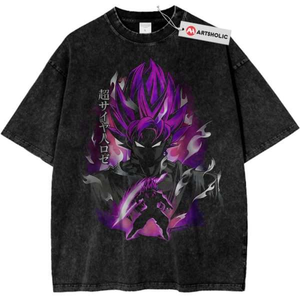 Goku Black Shirt, Dragon Ball Z Shirt, Anime Vintage T-Shirt