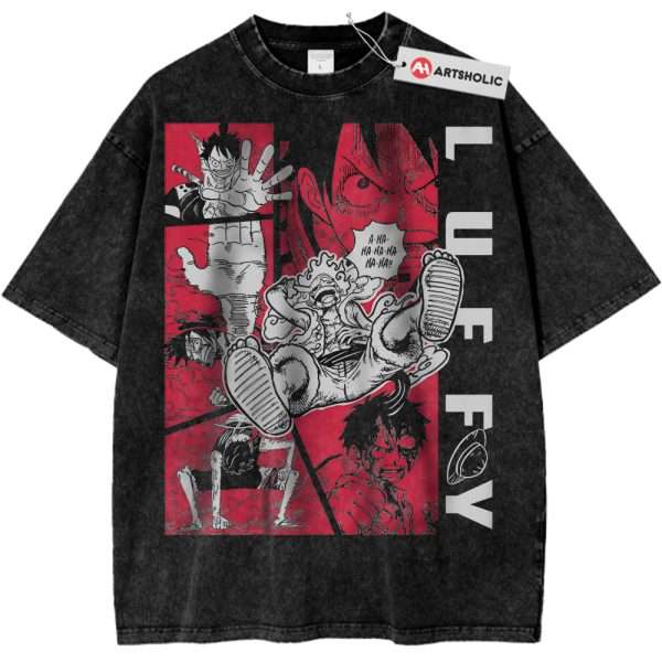 Monkey D Luffy Shirt, One Piece Shirt, Anime Shirt, Vintage Tee