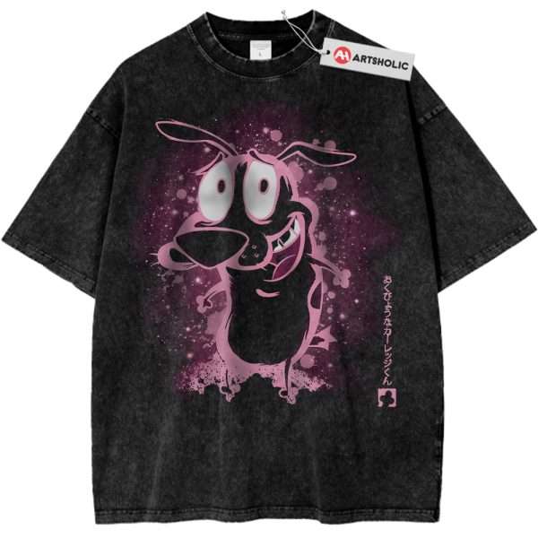 Courage the Cowardly Dog Shirt, Animated Vintage T-Shirt