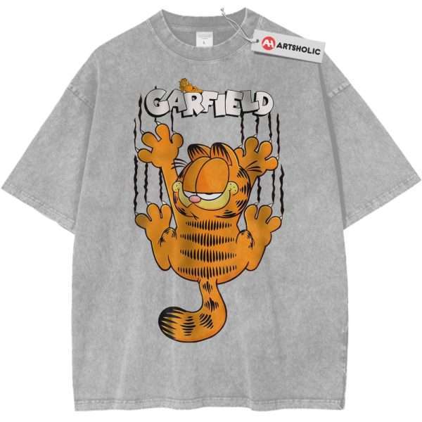 Garfield Shirt, Animated Shirt, Vintage Tee