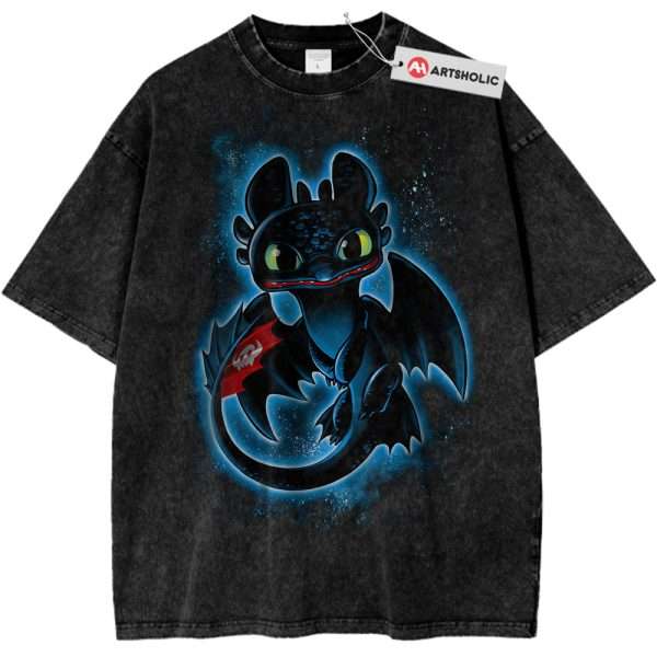 Toothless Shirt, How to Train Your Dragon Shirt, Animated Shirt, Vintage T-Shirt