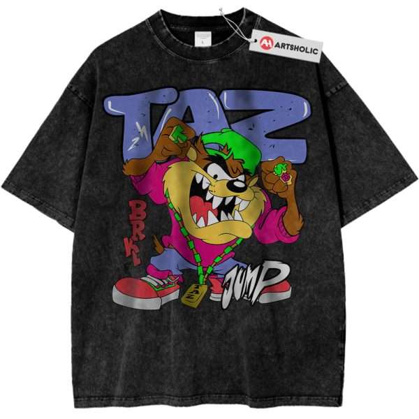Tasmanian Devil Shirt, Looney Tunes Shirt, Cartoon Shirt, Vintage Tee