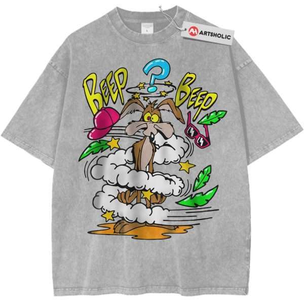 Wile E Coyote Shirt, Looney Tunes Shirt, Cartoon Shirt, Vintage Tee
