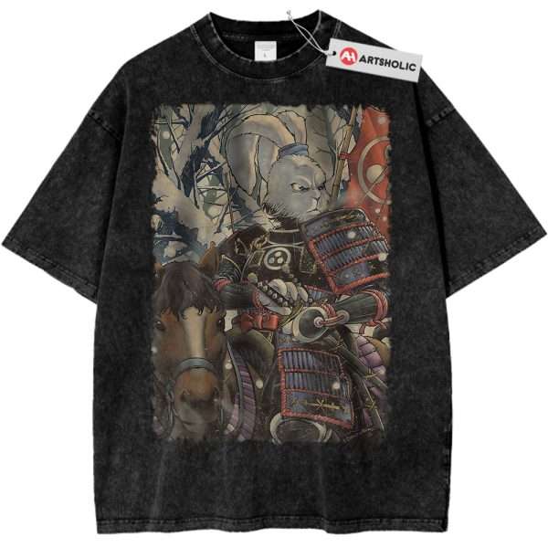 Usagi Yojimbo Shirt, Animated Shirt, Vintage Tee