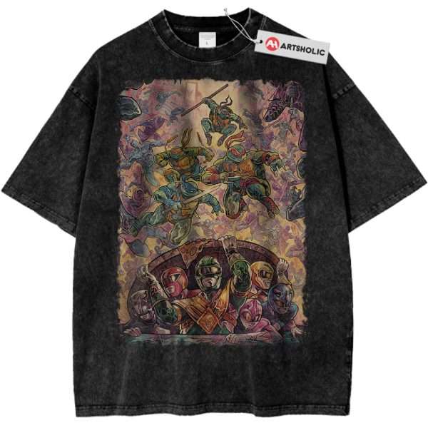 Teenage Mutant Ninja Turtles Shirt, Power Ranger Shirt, Animated Vintage Tee