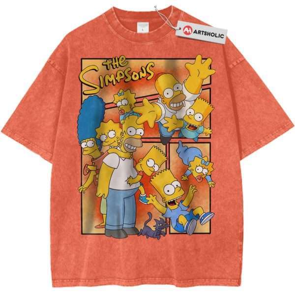 The Simpsons Shirt, Animated Shirt, Vintage Tee