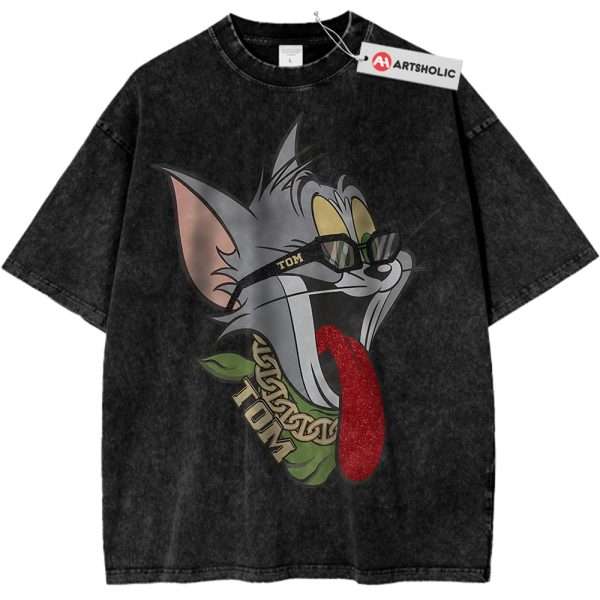 Tom and Jerry Shirt, Cartoon Shirt, Vintage T-Shirt