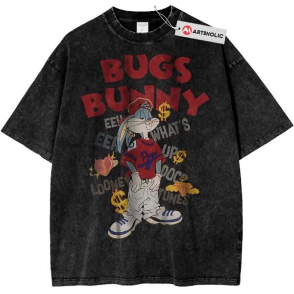 Bugs Bunny Shirt, Looney Tunes Shirt, Animated Shirt, Vintage Tee