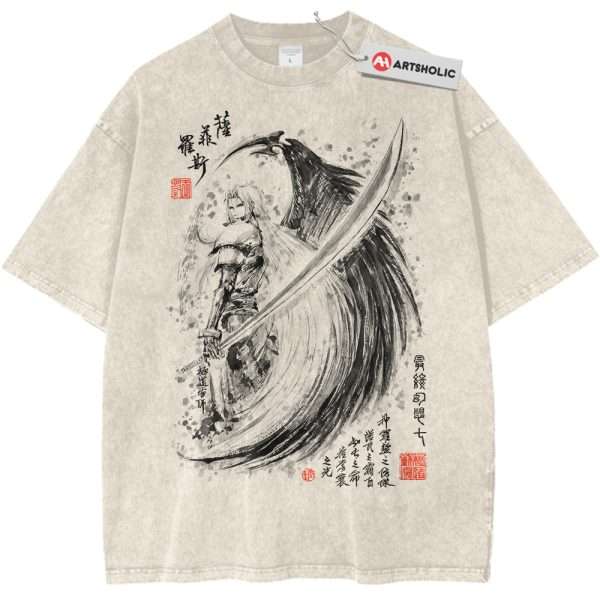 Sephiroth Shirt, Final Fantasy Shirt, Game Shirt, Vintage Tee