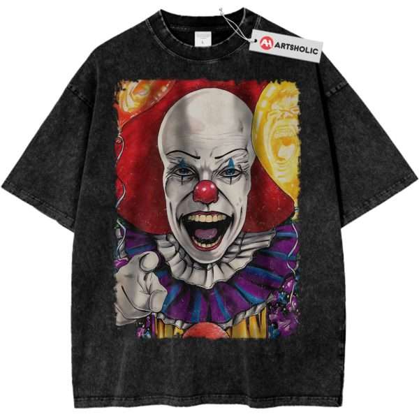 Pennywise Shirt, IT Shirt, Horror Movie Shirt, Vintage Tee