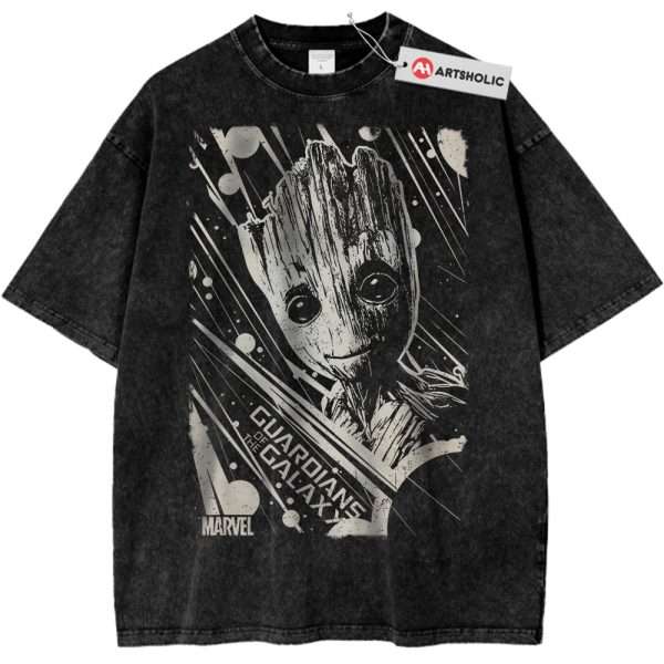 Groot Shirt, Marvel Comics Shirt, Groot Vintage Tee
