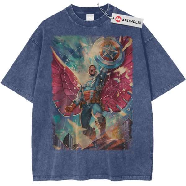 Falcon Shirt, Marvel Comics Shirt, Vintage T-Shirt