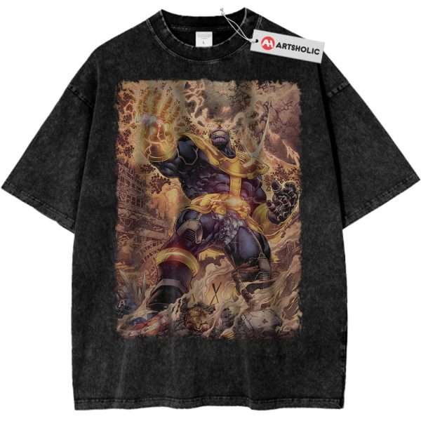 Thanos Shirt, Marvel Comics Shirt, Vintage Tee