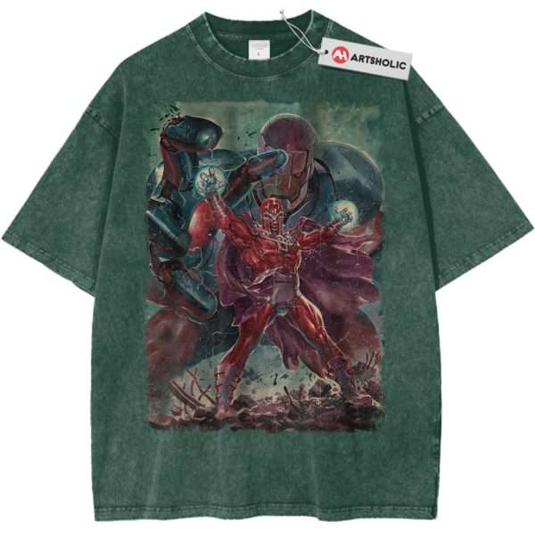Magneto Shirt, Sentinel Shirt, Marvel Comics Shirt, Vintage Tee