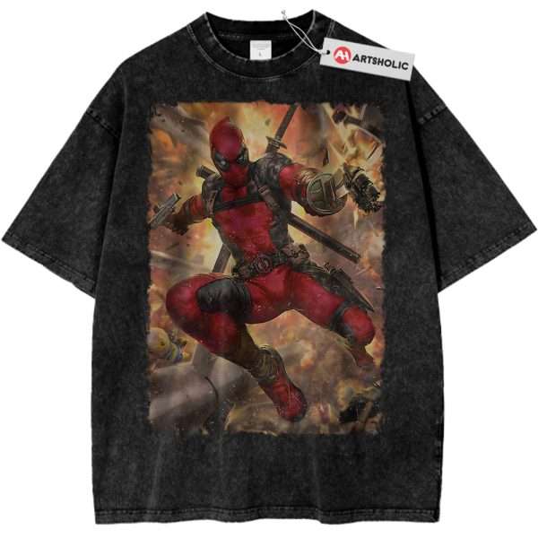 Deadpool Shirt, Marvel Comics Shirt, Vintage Tee