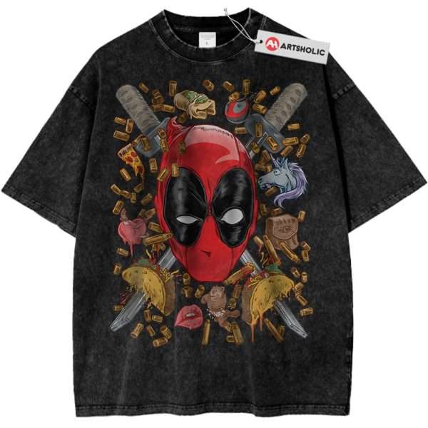 Deadpool Shirt, Marvel Comics Shirt, Vintage Tee