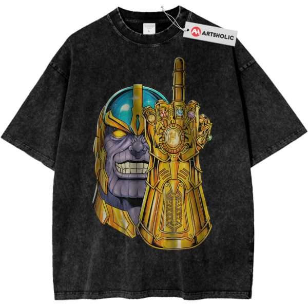 Thanos Shirt, Marvel Comics Shirt, Vintage Tee