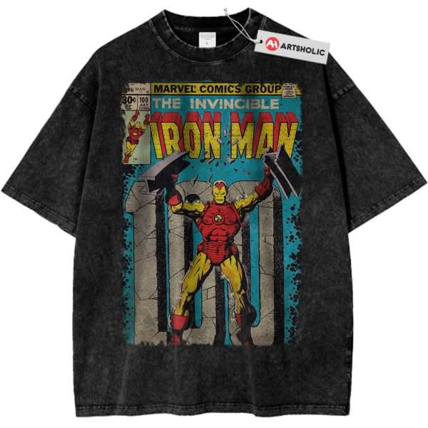 Iron Man Shirt, Marvel Comics Shirt, Vintage Tee