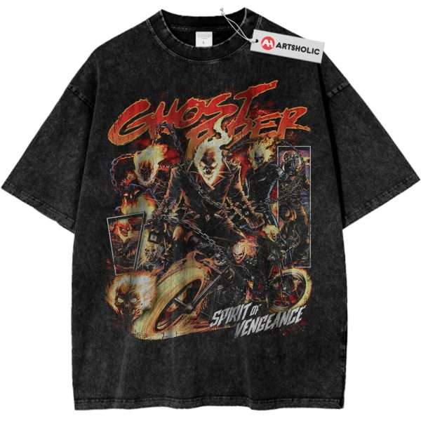 Ghost Rider Shirt, Marvel Comics Shirt, Vintage Tee