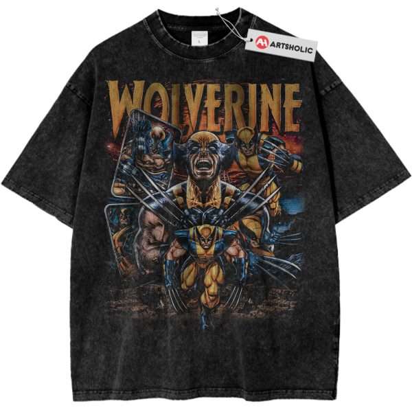 Wolverine Shirt, X-Men Shirt, Marvel Comics Shirt, Vintage Tee