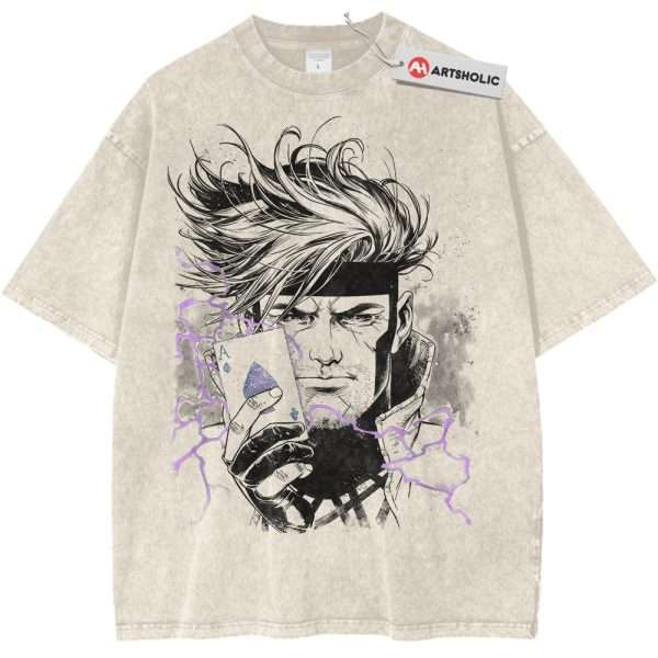 Gambit Shirt, X-Men Shirt, Marvel Comics Shirt, Vintage Tee