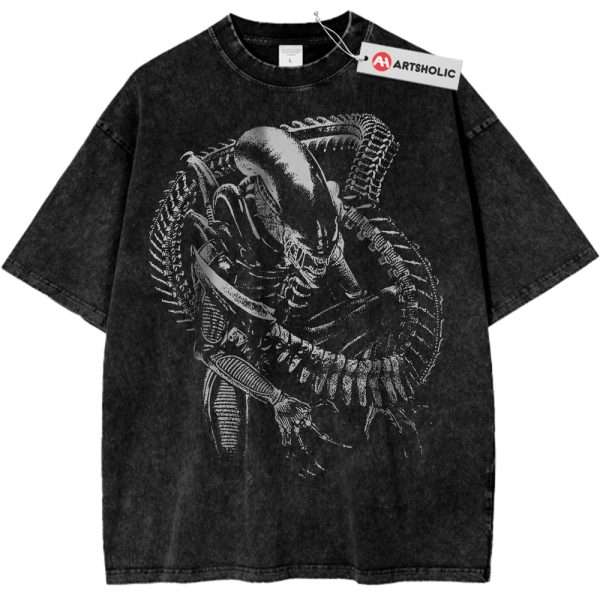 Xenomorph Alien Shirt, Predator Shirt, Movies Vintage Tee