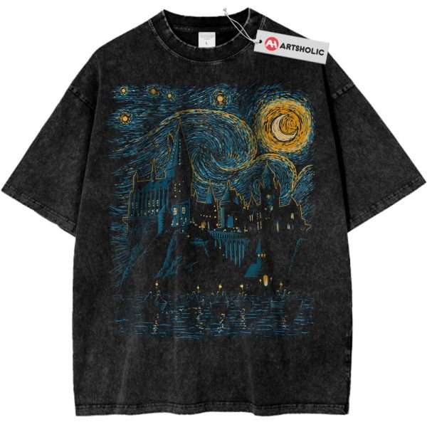 Hogwarts Shirt, Harry Potter Shirt, Movie Shirt, Vintage T-Shirt
